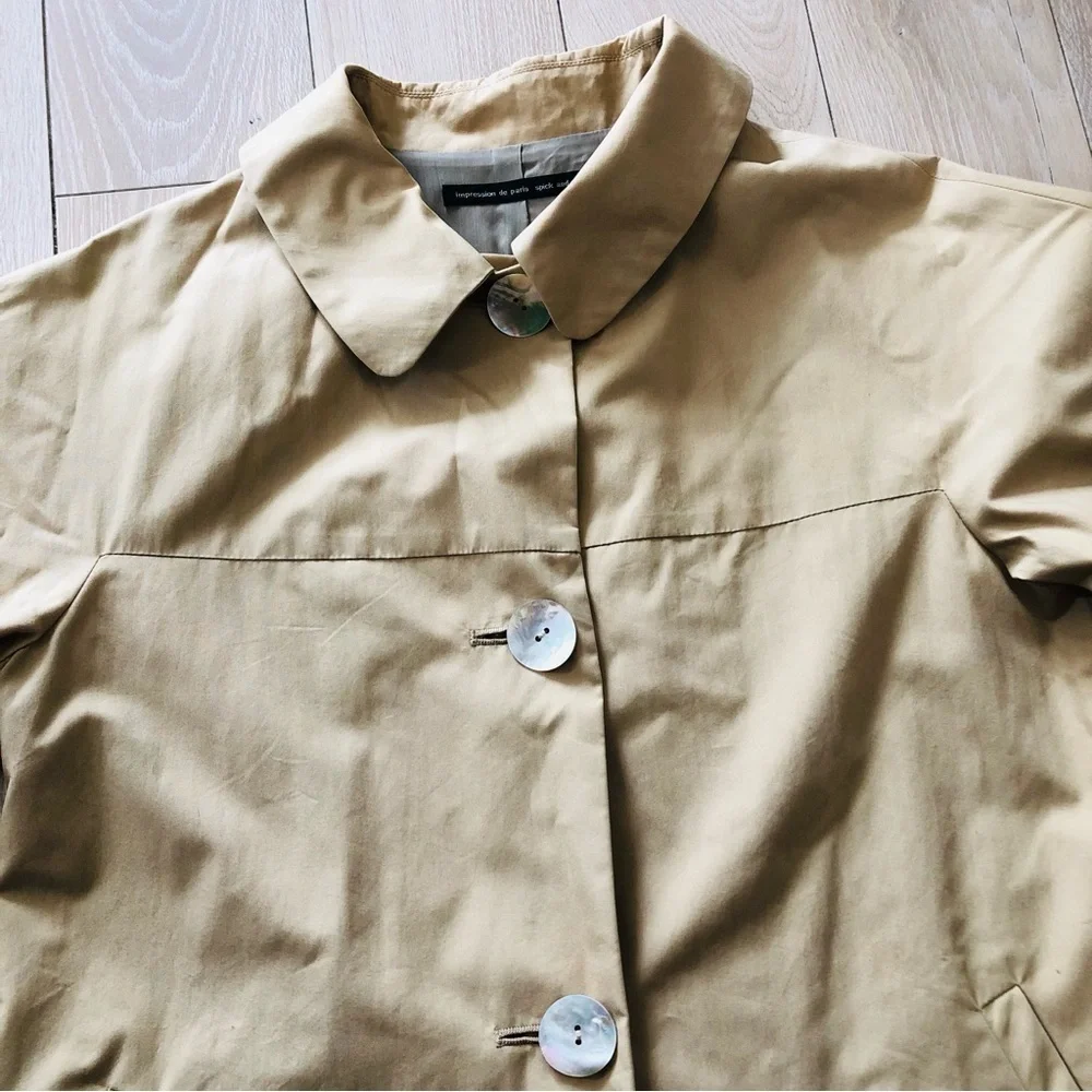 Impression de Paris Spick and Span Spring Traveler Coat Made in Japan US Size 8 - Picture 8 of 14